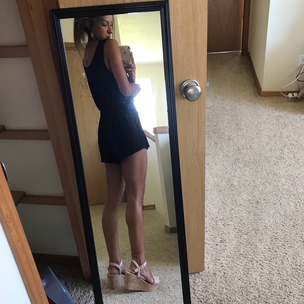 Small / Xsmall Black Romper - Picture 2 of 2